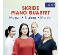 Wolfgang Amadeus Mozart : Skride Piano Quartet: Mozart/Brahms/Mahler CD (2019)
