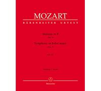 Wolfgang Amadeus Mozart-Symphony In B Flat Major 'No. 5' KV 22-Orchestra-Score