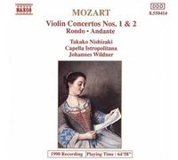 Wolfgang Amadeus Mozart - Violin Concertos Nos 1 & 2 - CD - NAXOS
