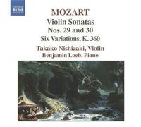 Nishizaki:Loeb - MOZART: Violin Sonatas, Vol. 6