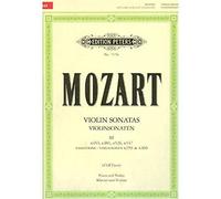 Wolfgang Amadeus Mozart: Violin Sonatas Volume 3: Violin: Instrumental Album