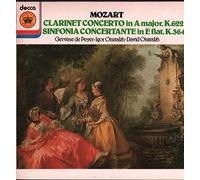 Wolfgang Amadeus Mozart - W. A. Mozart Concerto in a Major for Clarinet and Orchestra (K 622, Sinfonia Concertante in E Flat Major K 297b Ahn. 9