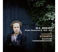 Wolfgang Amadeus Mozart : W.A. Mozart: Piano Concertos K413-415 CD (2020)