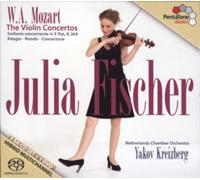 Wolfgang Amadeus Mozart W. A. Mozart: The Violin Concertos (CD) SACD with DVD