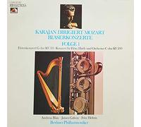 Wolfgang Amadeus Mozart - Wolfgang Amadeus Mozart - Herbert Von Karajan , Berliner Philharmoniker , Andreas Blau , James Galway , Fritz Helmis - Karajan Dirigiert Mozart - Bläserkonzerte Folge 1 - EMI Electrola - 1C 065-02 238