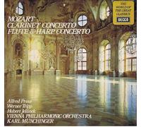Wolfgang Amadeus Mozart - Wolfgang Amadeus Mozart, Wiener Philharmoniker, Karl Münchinger: Mozart Clarinet Concerto - Flute & Harp Concerto LP