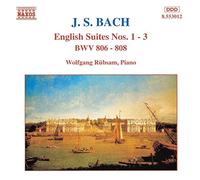 Wolfgang - BACH, J.S.: English Suites Nos. 1-3, BWV 806-808