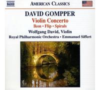 Wolfgang David - Violin Concerto / Ikon / Flip / Spirals [New CD]
