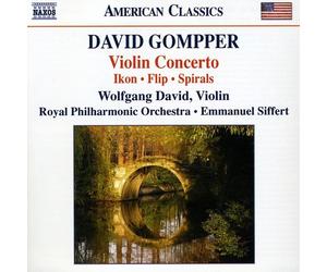 Wolfgang David - Violin Concerto / Ikon / Flip / Spirals [New CD]
