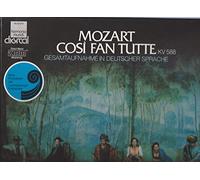 Wolfgang Gönnenwein & Chor und Orchester der Ludwigsburger Festspiele / Verena Schweizer / Martina Borst / Andreas Schmidt / Deon van der Walt / Julie Kaufmann u.a. - Mozart: Cosi fan tutte (Gesamtaufnahme in deutscher Sprache) [Vinyl Schallplatte] [3 LP Box-Set]