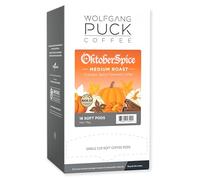 Wolfgang Puck Coffee, Oktober Spice, 12 Gram Soft Pods, 16 count (Pack of 3)