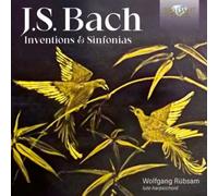 WOLFGANG RUBSAM: J.S. BACH: INVENTIONS & SINFONIAS - CD