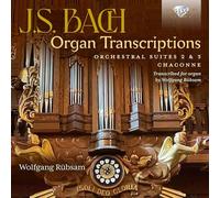 WOLFGANG RUBSAM - J.S. BACH ORGAN TRANSCRIPTION - CD - C4z