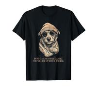 Wolfhound Don't Ask me for Life Advice Funny Value Graphic T-Shirt