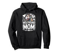 Wolfhound Mom Irish Wolfhounds Pullover Hoodie