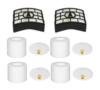 Wolfish 2 HEPA + 4 Foam Filters for Shark Rotator APEX DuoClean Powered Lift-Away Vacuum NV650, NV651, NV652, NV750, NV751, NV752, NV753, AX950, AX951, Vacuum Filter Replacement Part XFF650 & XHF650