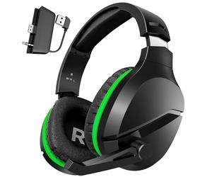 WolfLawS X3 Wireless Gaming Headset for Xbox Series X|S, Xbox One, PS5, PC, Mac, Nintendo Switch, Bluetooth Over Ear Gaming Headphones with Noise Canceling Microphone, 50H Battery, Low Latency