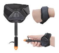 wolfman Aluminum Alloy Wrist Strap Archery Release 360° Rotatable for Compound Bow for Adults and Beginners (Orange)