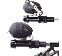 wolfman Archery Bowfishing Reel Spincast Set Stainless Steel Closed Reel Line Wheel Reel Seat for Recurve Bow Fishing Reel Hunting Compound Bow Slingshot Shooting Dart (BL10S - black)