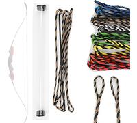 wolfman Flemish Twist Archery Recurve Bowstring 40-67 Inches 12 Strand Dyneema Replacement Bow String for Traditional Bow Recurve Bow Hunting Bow Long Bow(Type 7, 41 Inch)