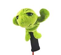 Wolfman Funny Animal Golf Driver Headcover, Cute Plush Golf Club Cover, Stylish Protective Headcover for Men Women Youth Golfers, Fits Most Standard Drivers (type 10)