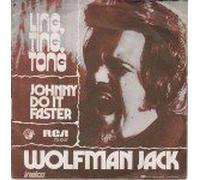 WOLFMAN JACK - ling, ting, tong / mono 45 rpm single