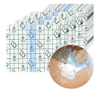 wolfmoutiy 100pcs Waterproof Stretch Adhesive Bandage,Pd Dialysis Catheter Shower Cover Wound Shields For Chest Peritoneal Chemo Port Transparent Film Bathing Water Barrier Protector,15×18cm