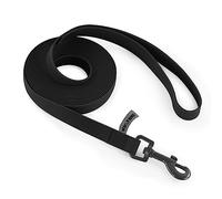 Wolfone Black 1.5m Long Line Lead Waterproof Recall Training Dog Lead