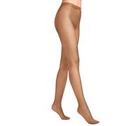 Wolford 4060 Women's Fishnet Tights, Tights, Transparent Stockings, Large (L), honey, L