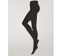 Wolford Women's Mary Cotton Rib Tights - Black - Comfort Waist Band - Opaque Finish - 70 Denier - XS
