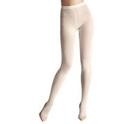 Wolford Women's Merino Tights Lined 60 DEN Tights, White (Ecru), X-Large