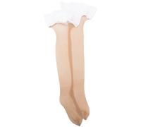 Wolford Nude 8 lace-trim stay-up - Neutrals XS-S-M-L