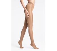 Wolford Pure Shimmer 40 Concealer Shiny Tights -Small-Caramel