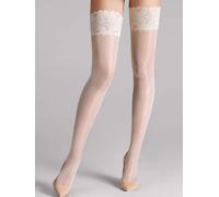 Wolford Satin Touch 20 Stay Up 21223 White