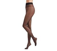Wolford Women Satin Touch 20 Tights (3 units), Ladies hosiery,transparent,sheer,translucent,shimmering,7005 black,S