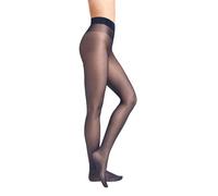 Wolford Women Satin Touch 20 Tights (3 units), Ladies hosiery,transparent,sheer,translucent,shimmering,5280 admiral,XL