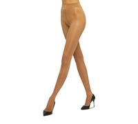 Wolford Women Satin Touch 20 Tights, Ladies hosiery,transparent,sheer,translucent,shimmering,4004 caramel,XS