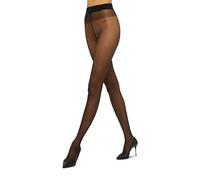 Wolford Women Satin Touch 20 Tights, Ladies hosiery,transparent,sheer,translucent,shimmering,7005 black,M