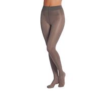 Wolford Women Satin Touch 20 Tights, Ladies hosiery,transparent,sheer,translucent,shimmering,7314 steel,M