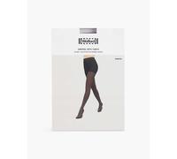Wolford Womens 7005 Black Control Dots Geometric-design Stretch-woven Tights S