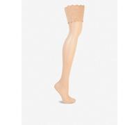 Wolford Women's Satin Touch 20 Stay-Up Tights, 20 DEN, Beige Cosmetic, Large (Size: L)