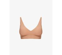 Wolford Womens Fairly Light Pure Skin V-neck Stretch-woven Bra 38b