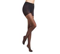 Wolford Women's Individual 10 Control top Tights, 10 DEN, Black, Large (Size:L)