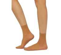 Wolford Women's Individual 10 Socks Lined 10 DEN Tights, Beige (Gobi), Small (Manufacturer Size: S)