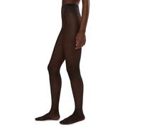 Wolford Women's Individual 20 Lined 20 DEN Tights, Black (Nearly Black), Medium (Manufacturer Size: M)