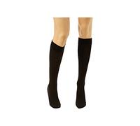 Wolford Women's Merino Knee-High Socks, Black (Black 7005), L
