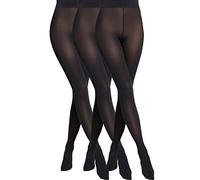 Wolford Women's Opaque Tights Velvet de Luxe 66 3-Pack 66 Denier, black, M