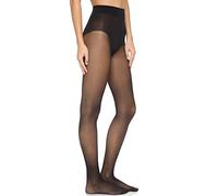 Wolford Women's Pure 10 Lined 10 DEN Tights, Black, X-Small