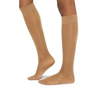 Wolford Women's Satin Touch 20 Knee-Highs Tights, 20 DEN, Beige (Beige Caramel), Small (Size: S)