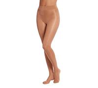 Wolford Women Satin Touch 20 Tights, Ladies hosiery,transparent,sheer,translucent,shimmering,4365 gobi,M